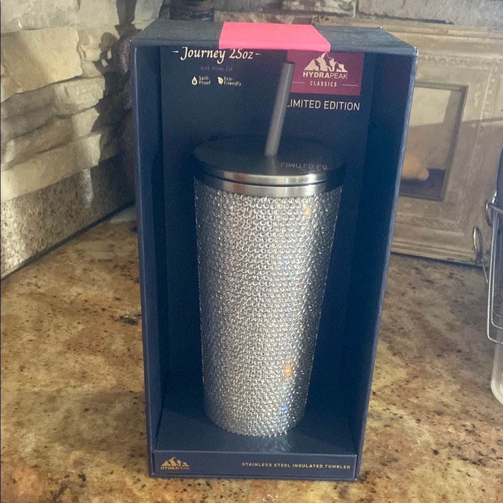 Hydrapeak Limited Edition Silver Tumbler